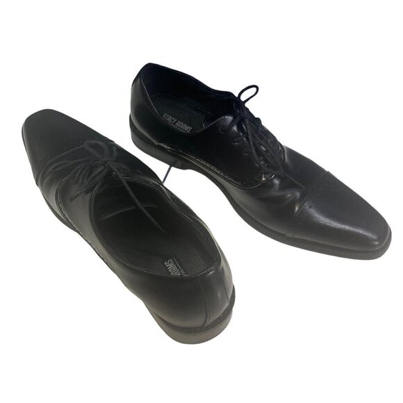 STACY ADAMS‎ Men Oxford Shoes Abbott Cap Toe Size 10 Black Business Casual main image 7